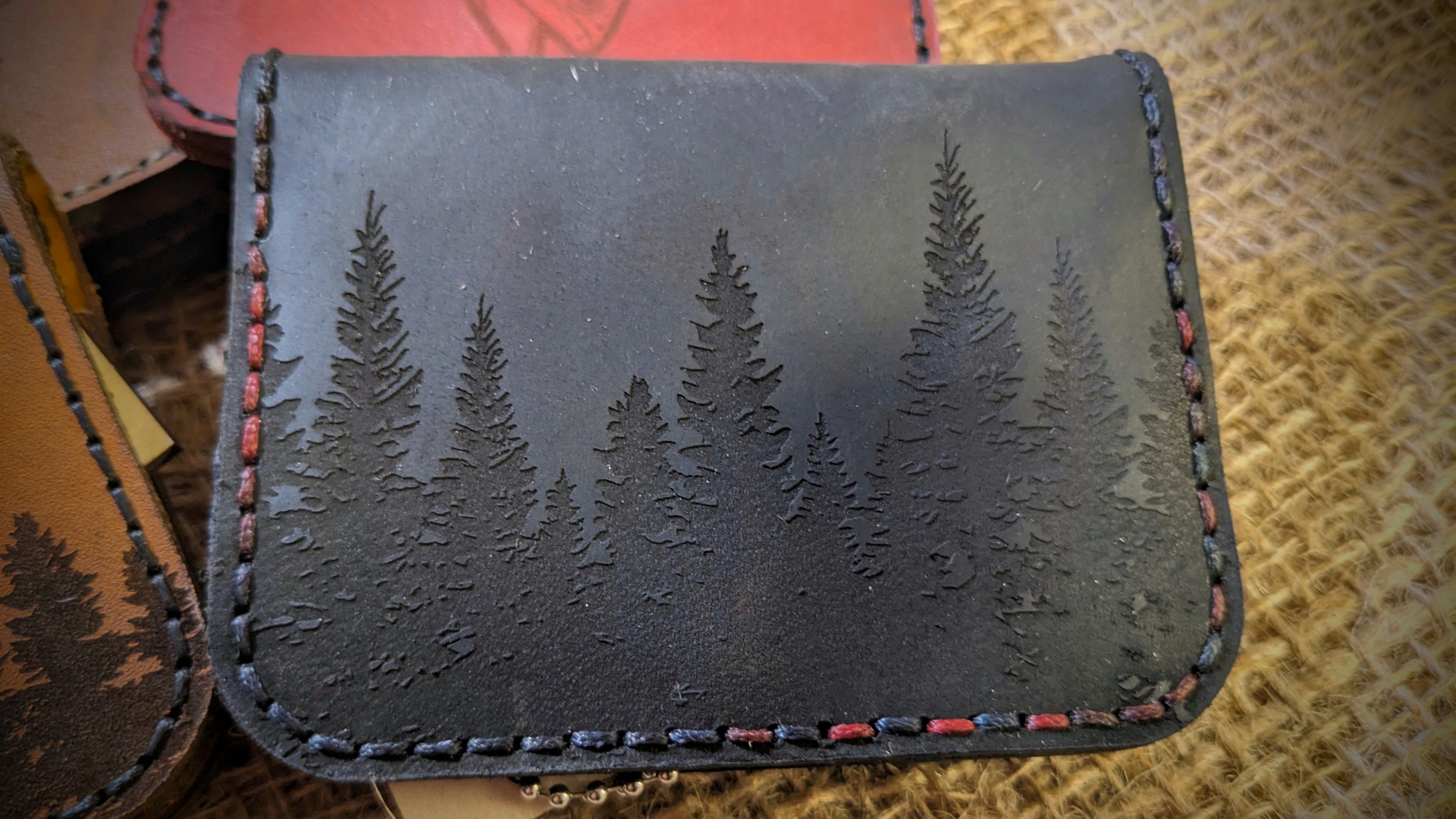 Portefeuille minimaliste artisanal