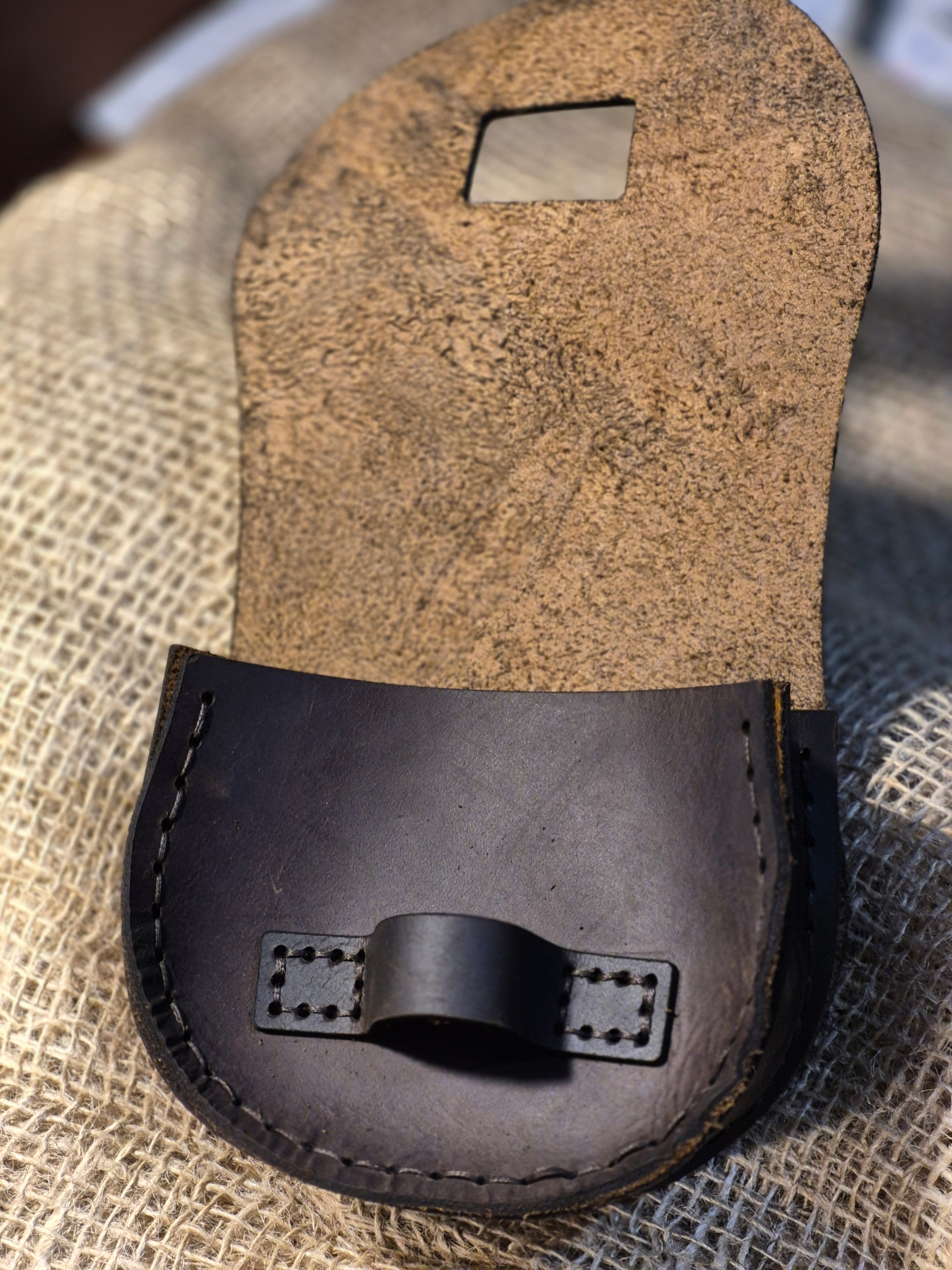 Pochette de ceinture de type vicking artisanale
